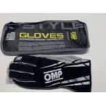 A pair of OMP racing gloves size M