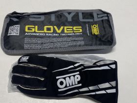 A pair of OMP racing gloves size M