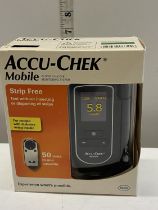 A boxed blood glucose monitoring system (untested)