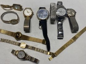 A job lot of assorted watches including men's and women's a/f