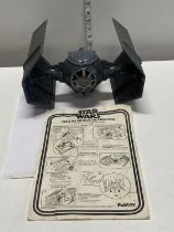 A Palitoy Star Wars Darth Vader Tie Fighter, missing battery cover