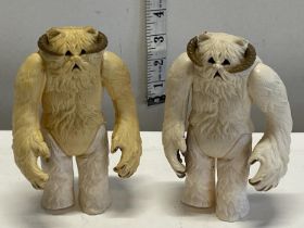 Two 1981 Star Wars Wampa models