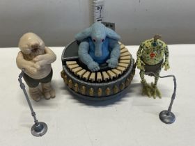 A set of 1983 Star Wars Cantina Band figures by LFL