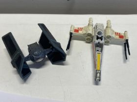Two vintage Star Wars models by Kenner A/F