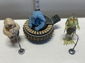 A set of 1983 Star Wars Cantina Band figures by LFL