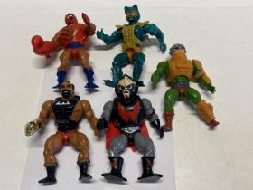 A selection of 1980's Masters of the Universe figures