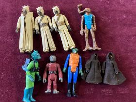A selection of 1977/78 Tatooine Star Wars figures