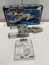 A boxed 1983 Star Wars Y Wing Fighter by Kenner