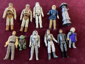 A selection of 1980 Star Wars figures
