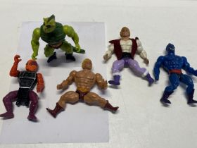 A selection of 1980's Masters of the Universe figures