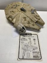 A 1979 Star Wars Millennium Falcon model