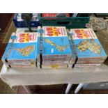 Eleven boxed Waddington's Jig-Maps (unchecked)