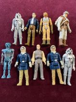 A selection of 1980 Star Wars figures
