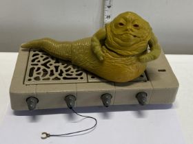 A 1983 Star Wars Jabba the Hut set, missing small figure