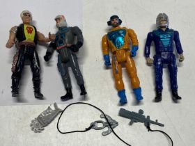 A selection of 1989 Kenner Robo Cop figures
