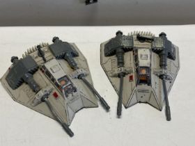 Two 1980 Star Wars models by Kenner