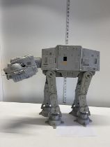 A Star Wars At-At model