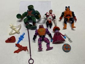 A selection of 1980's Masters of the Universe figures