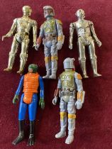 A selection of 1978/79 Star Wars figures