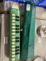 A vintage Hohner melodica soprano instrument