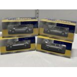 Four Vanguards Collectors Club limited edition die-cast models