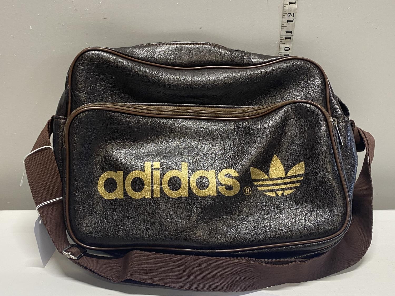 A vintage Adidas sports holdall