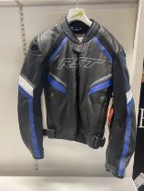 A new with tags RST leather motorbike jacket size 42