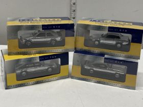 Four Vanguards Collectors Club limited edition die-cast models