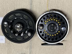 A Leeda fixed spool fishing reel & one other