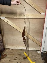 A Korean made Greenkat archery bow 140cm long. (No shipping)