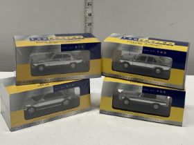 Four Vanguards Collectors Club limited edition die-cast models