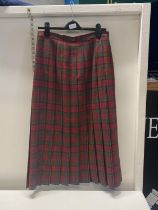 A Ladies pleated skirt by Jacques Vert size 16.