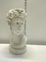 A large classical ceramic bust 36cm tall