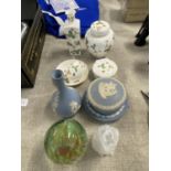 A job lot of assorted collectable ceramics and other