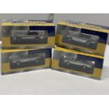 Four Vanguards Collectors Club limited edition die-cast models