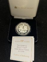 A 2016 solid silver limited edition £5 proof coin.