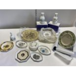 A good selection of vintage Wedgewood ceramics, some with boxes, shipping unavailable