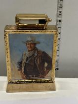 A John Wayne themed decanter