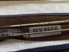 A Shimano twin power fly rod 8656, shipping unavailable