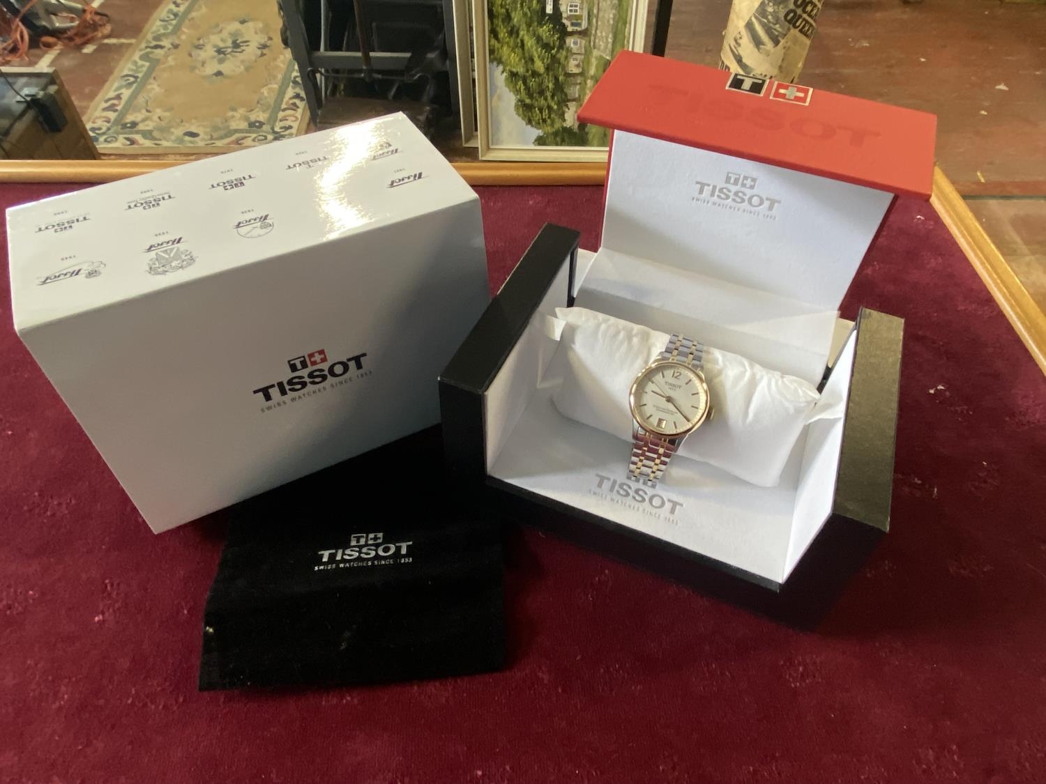 A new never worn still in original box and sleeve Tissot 1853 Chemin des Tourelles powermatic 80 - Bild 2 aus 3