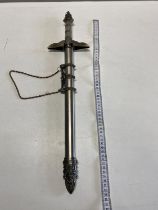 A reproduction German third Reich dagger and sheath, over 18's only, UK post only