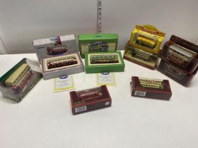 A selection of assorted die-cast models including Corgi, Matchbox etc