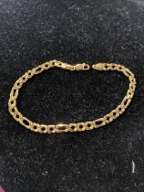 A 9ct gold bracelet 5.67g