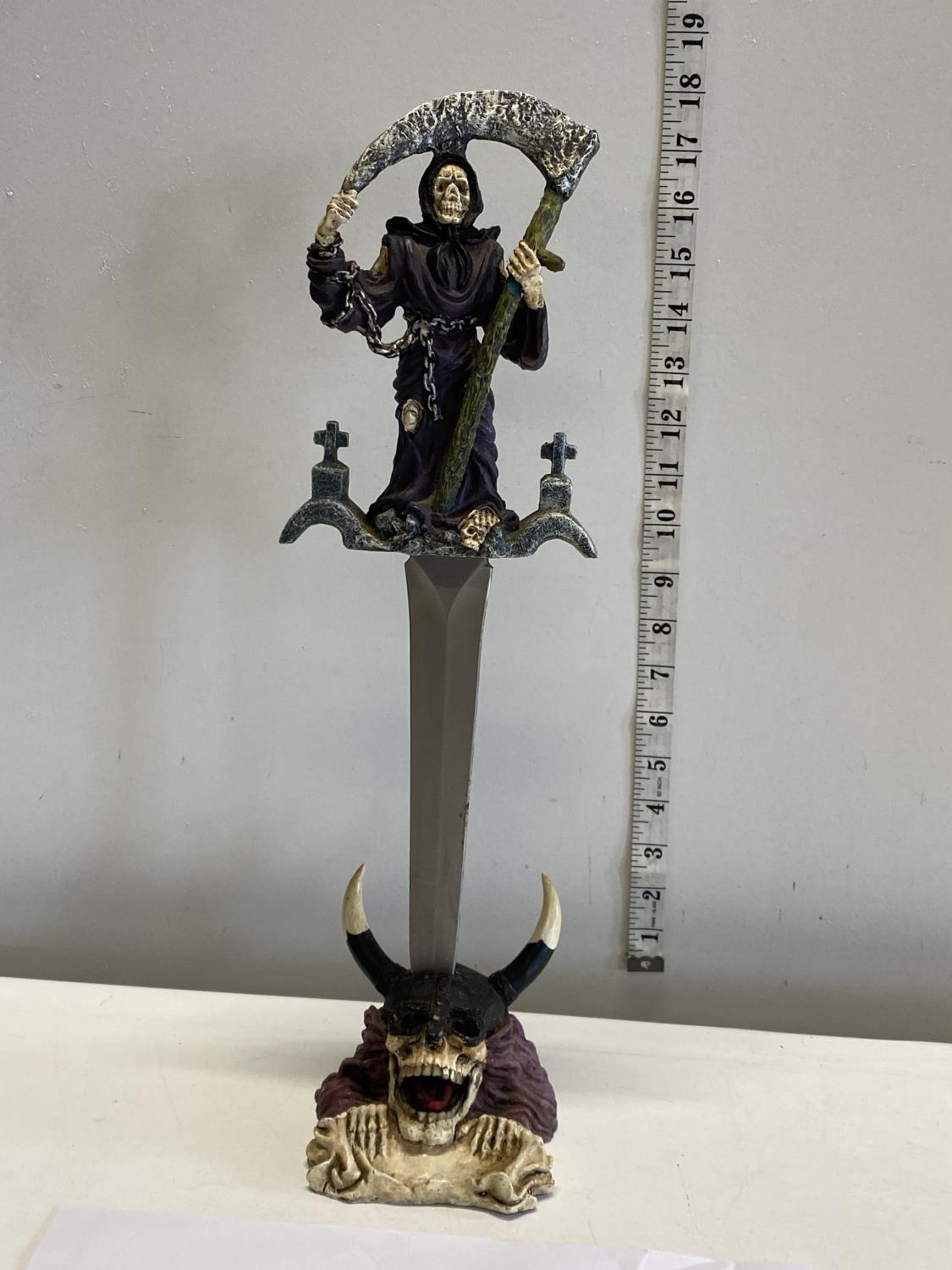 A fantasy dagger with display mount, over 18's only, UK post only