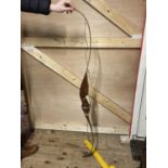 A Korean made Greenkat archery bow 140cm long. Shipping unavailable