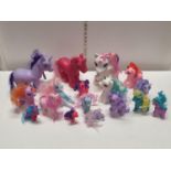 A job lot of Children's unicorn toys