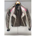 A ladies motorcycle jacket