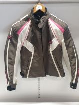 A ladies motorcycle jacket