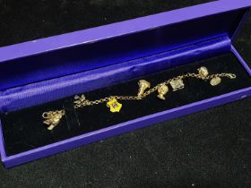 A boxed Harry Potter charm bracelet