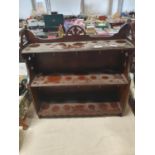 A vintage wall hanging display case. Shipping unavailable
